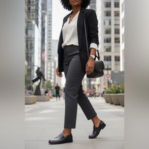 Naot Loafers Black/Burgundy Leather NWOT SZ:EU38 L7